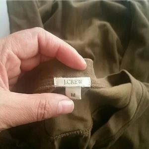 Olive JCrew Utility Dress